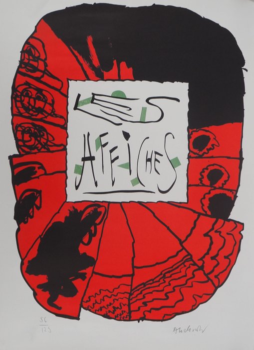 Pierre Alechinsky (1927) - Les affiches