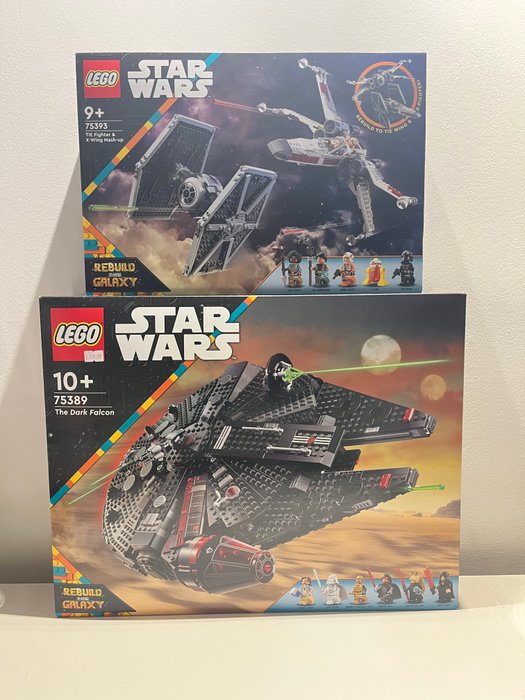 Lego - Star Wars - 75389-75393 - Rebuild the Galaxy Dark Falcon+ Xwing  tie fighter mashup