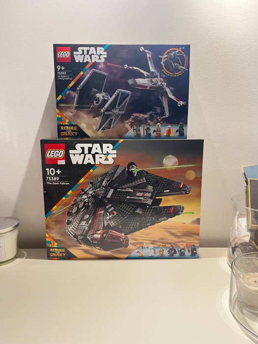 Lego - Star Wars - 75389-75393 - Rebuild the Galaxy Dark Falcon+ Xwing  tie fighter mashup