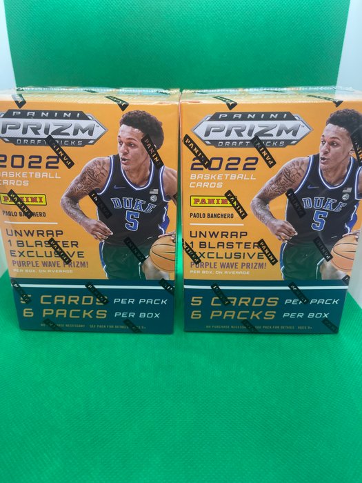 2022 Panini Prizm NBA - 2 Sealed box - Næsten så god som ny (NM)