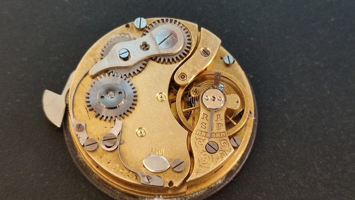 "Chronometre Cronografo da Taschino " Swiss Made Movimento Raro - Esclusivo Movimento di Prezioso Orologio Cronometro Cronografo da Tasca del XIX sec.  Swiss Made - Kronograf lommeur - 1850-1900