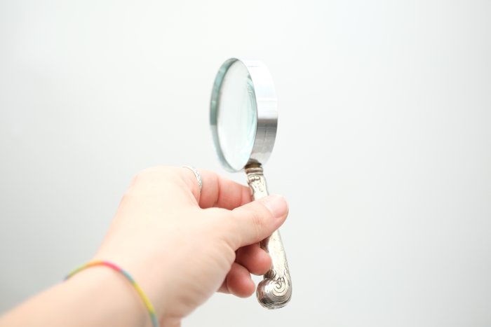 Figur - Magnifying Glass - .925 sølv