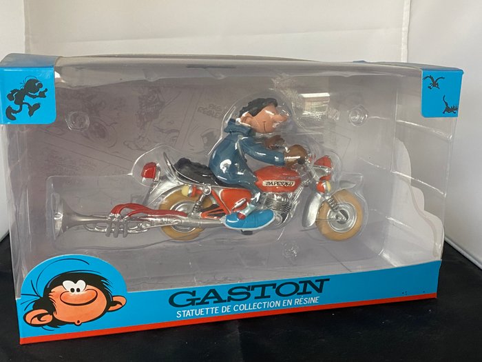 Gaston Guust Flater - 1 Figure - Gaston Collectoys - gaston et la moto-guust op zijn motor-2018 - 2018