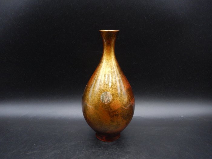 Vase - Kobber - Japan  (Ingen mindstepris)