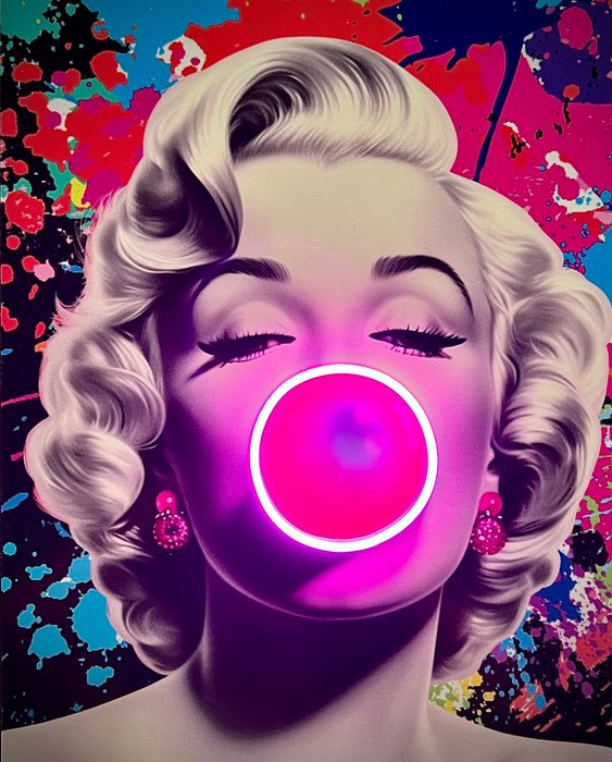 LEDMansion (1995) - Marilyn Pop Led Wall Art