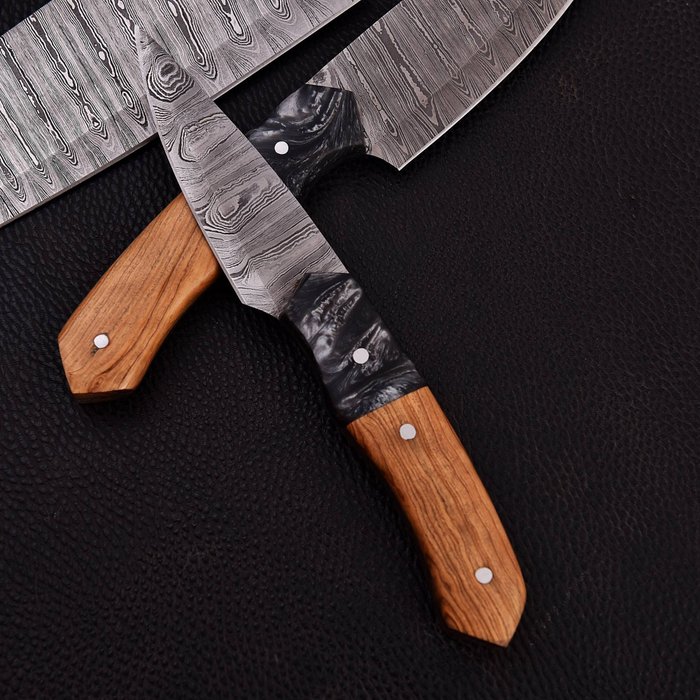 Køkkenkniv - Chef's knife - Oliventræ og harpiks - Nordamerika