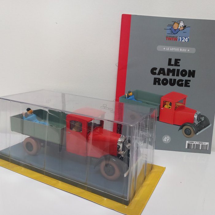 Moulinsart 1:24 - Modelbil - Le camion rouge - Tintin