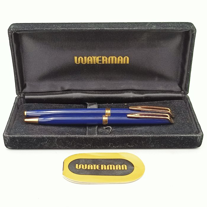 Waterman - C/F - Conjunto - Pluma  Bolígrafo - Fyldepen