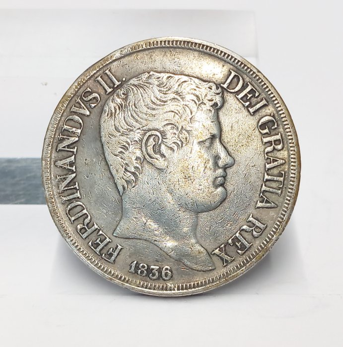 Italien Kongeriget Napoli Ferdinand II 120 Grana 1836