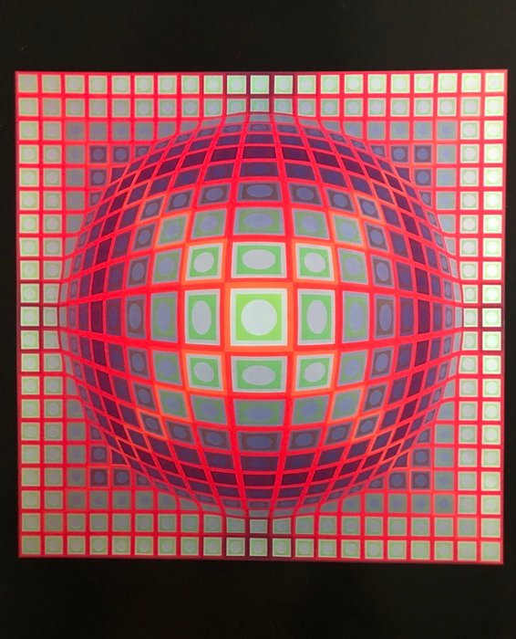 Victor Vasarely (1906-1997) - Vega 201- 1968