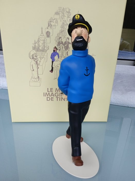 Figur - Moulinsart - Tintin - Statue Captain Haddock - Le Musee Imaginaire- de Tintin - 46008 - Harpiks