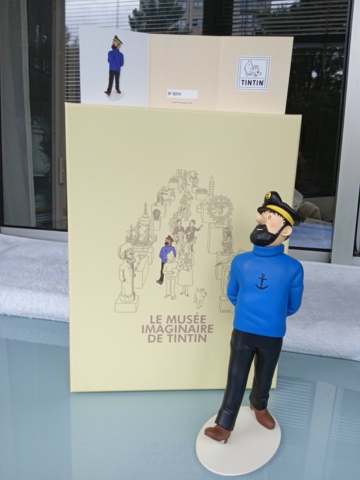 Figur - Moulinsart - Tintin - Statue Captain Haddock - Le Musee Imaginaire- de Tintin - 46008 - Harpiks