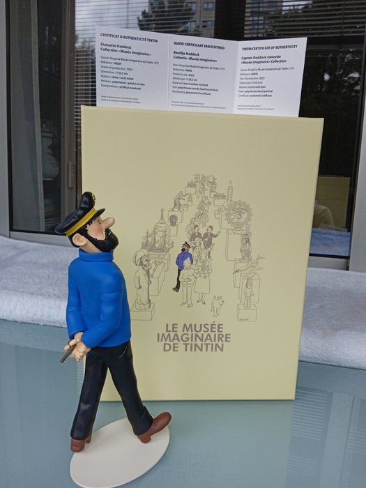 Figur - Moulinsart - Tintin - Statue Captain Haddock - Le Musee Imaginaire- de Tintin - 46008 - Harpiks