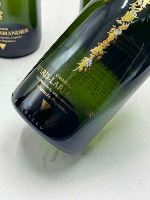 Waris-Larmandier, Particules Crayeuses Extra-Brut Grand Cru Blanc de Blancs - Champagne Grand Cru - 3 Flasker (0,75 L)