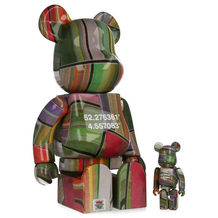 Medicom Toy Be@rbrick - Lisse Overview (Benjamin Grant) 400%  100% Bearbrick set