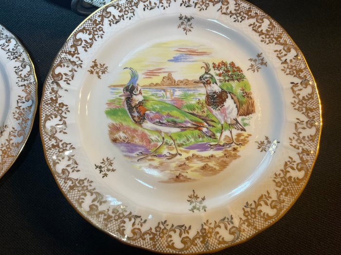 Bernardaud  Co. Limoges - Middagssæt (9) - Porcelæn