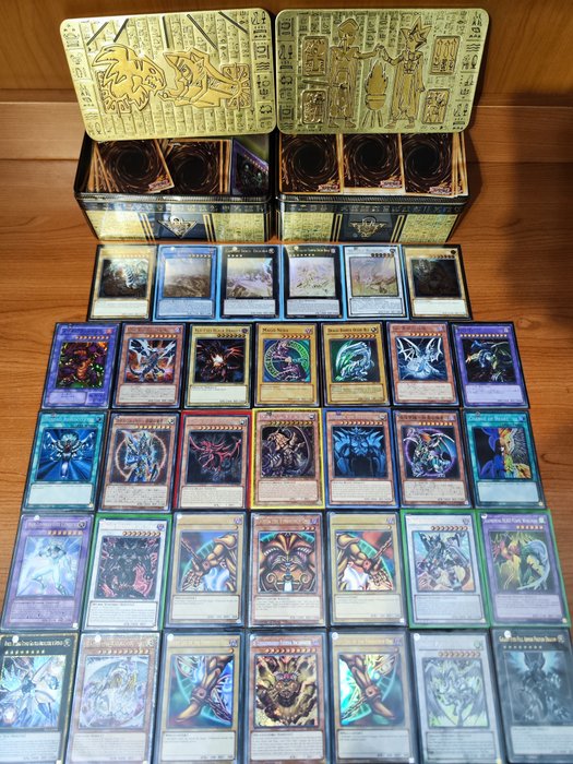 Konami - 30 Mixed collection - Yu-Gi-Oh! - Ghost ultimate exodia divinità Egizie drago bianco occhi blu mago nero drago nero occhi rossi