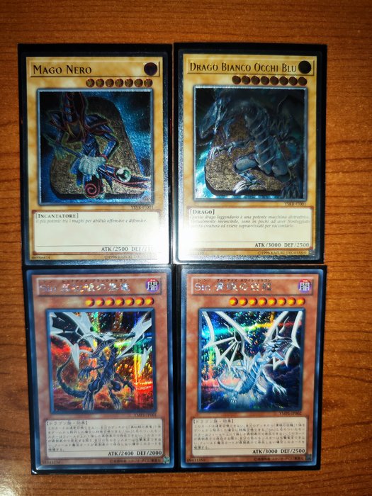 Konami - 30 Mixed collection - Yu-Gi-Oh! - Ghost ultimate exodia divinità Egizie drago bianco occhi blu mago nero drago nero occhi rossi