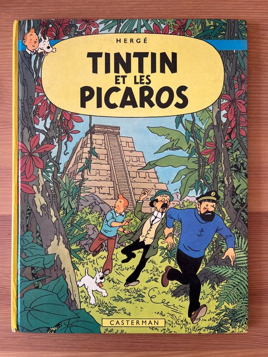 Tintin T23 - Tintin et les Picaros (C1) - C - EO - 1 Album - Første udgave - 1976