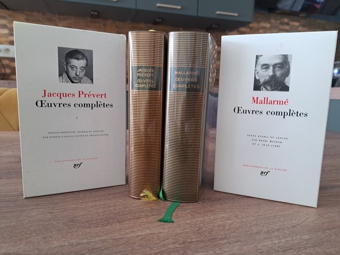 Jacques Prévert  Stéphane Mallarmé - Lot de 2 volumes - 1992