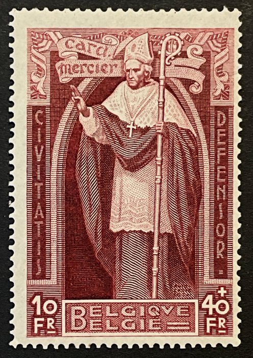 Belgien 1933 - Cardinal Mercier - Komplet serie - POSTFRIS - OBP 342/350 - ZONDER RESERVEPRIJS