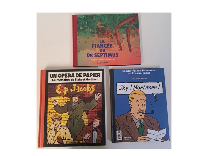 Blake  Mortimer - 2x C + B - EO/Ré - 3 Album - 1990/2020