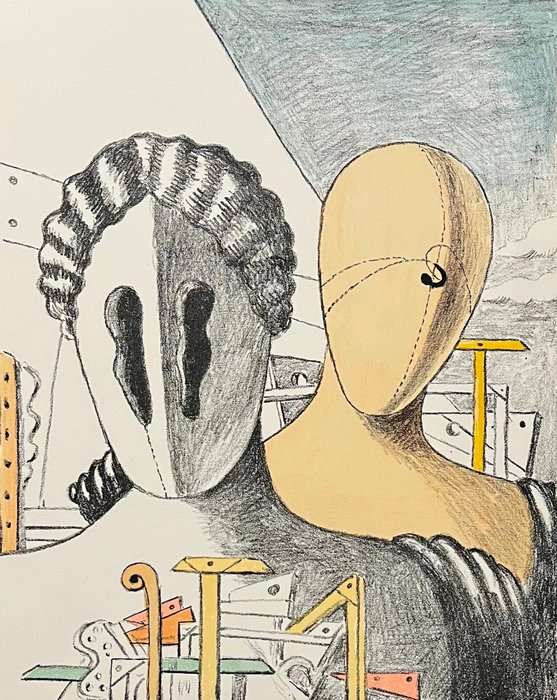 Giorgio De Chirico (1888-1978) - Le maschere