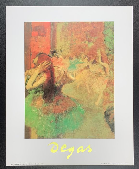 Edgar Degas (1834-1917) - Ballett - Artprint - 30 x 24 cm