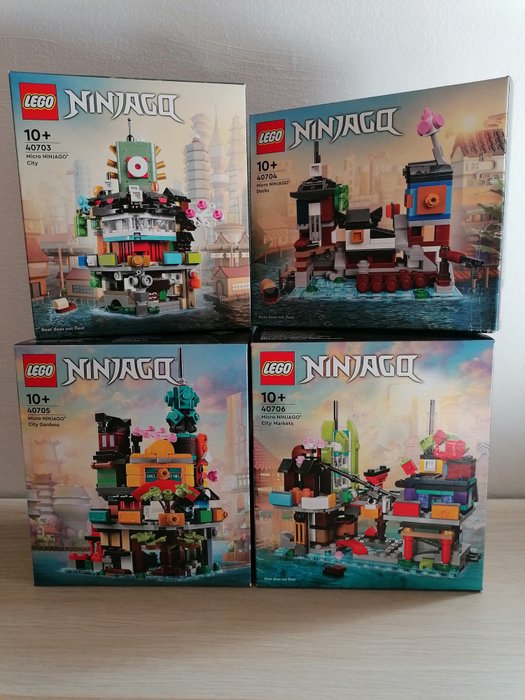 Lego - Ninjago - 40703, 40704, 40705, 40706