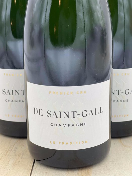 De Saint-Gall, Le Tradition - Champagne 1er Cru - 6 Flasker (0,75 L)