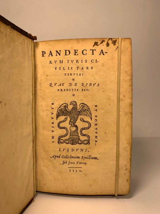 Pandectarum juris civilis - 1550