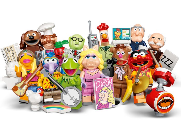 Lego - Minifigurer - 71033 - The Muppets  Complete serie - 2020+