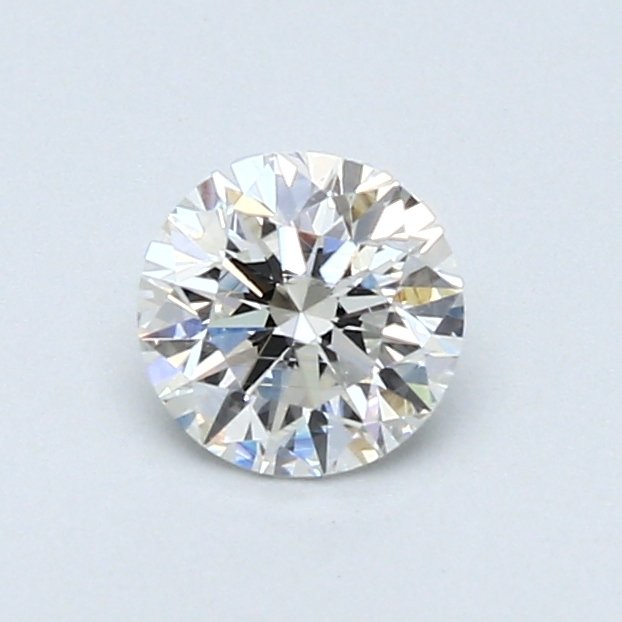 1 pcs Diamant  (Natur)  - 0.53 ct - Rund - E - VS2 - Gemological Institute of America (GIA)