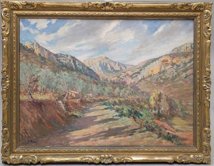 Josep Perrin (1904-1984) - Paisaje primaveral