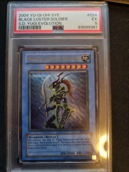 Konami - 2 Graded card - Yu-Gi-Oh! - Black Luster soldier and End of Anubis - Yu-gi-Oh classics - PSA