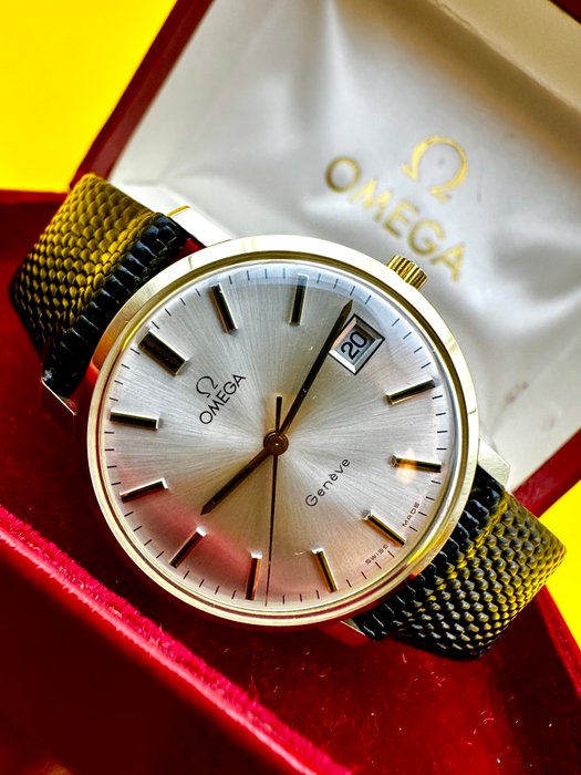 Omega - Geneve - 14k Gold - cal. 1030 - ref. 132.9051 - Mænd - 1970-1979