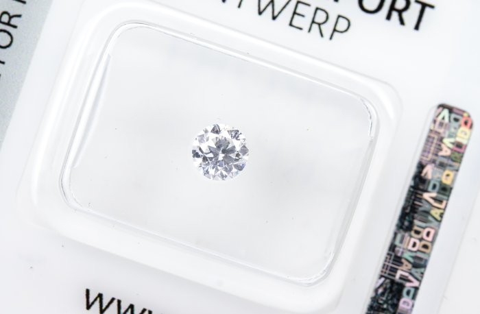 Ingen mindstepris - 1 pcs Diamant  (Natur)  - 0.40 ct - Rund - E - I1 - Gem Report Antwerp (GRA)