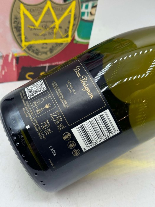 2015 Dom Pérignon, Jean-Michel Basquiat Edition Yellow - Champagne Brut - 1 Flaske (0,75L)