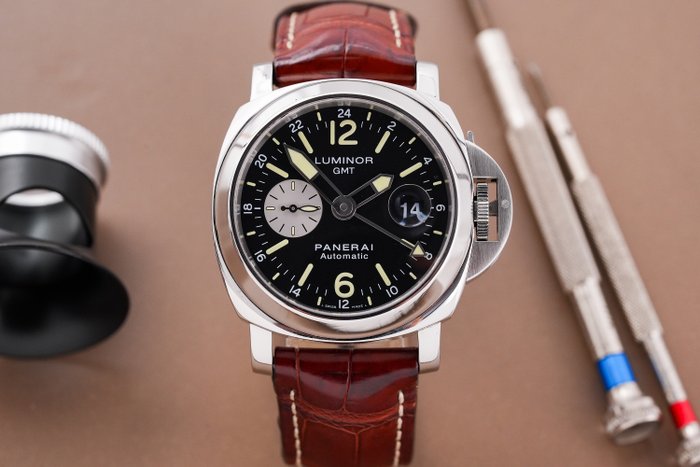 Panerai - Luminor GMT - PAM00088 - Mænd - 2000-2010