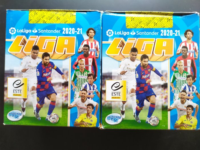 Panini - Liga Este - Caja - 2020/21 Lionel Messi Joao Felix - 2 Sealed box