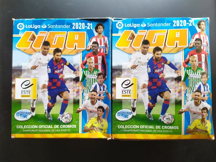 Panini - Liga Este - Caja - 2020/21 Lionel Messi Joao Felix - 2 Sealed box