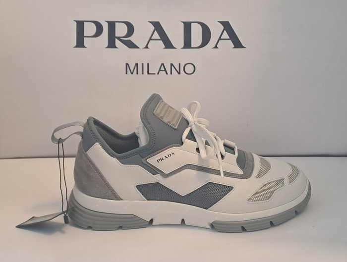 Prada - Snøresko - Størelse: 43 (EU/IT) / 9 (UK) / 10 (US) - Ny og i æsken