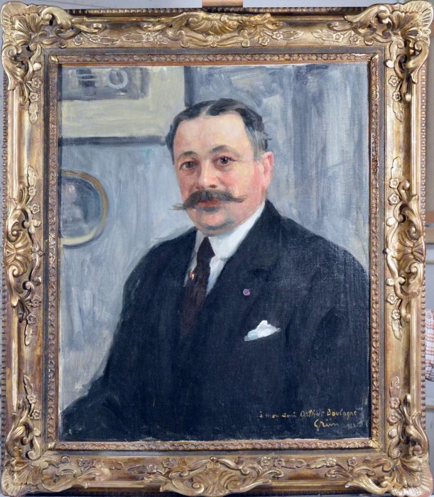 Jules-Alexandre Grün (1868-1934) - Portrait d'Arthur Boulogne