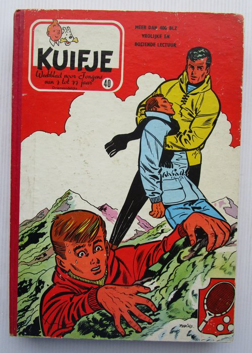 Kuifje (magazine) - Kuifje bundel 40 - Vlaams - 1 Album - Første udgave - 1958