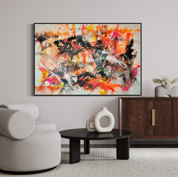 Timo Wedell (1994) - Pastel Frucht Abstract - XXL · No Reserve