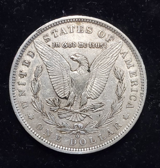 Förenta staterna. A Lot of 5x USA Dollars, including 1882-O Silver Dollar  (Ingen mindstepris)