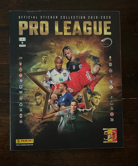 Panini - Pro League 2019/20 Belgium - Complete album + Empty Album