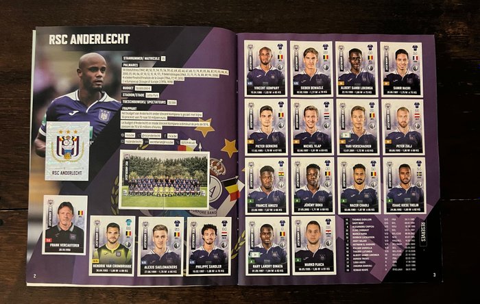 Panini - Pro League 2019/20 Belgium - Complete album + Empty Album