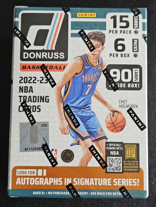 2022/23 Panini Donruss Basketball - 1 Sealed box - Næsten så god som ny (NM)