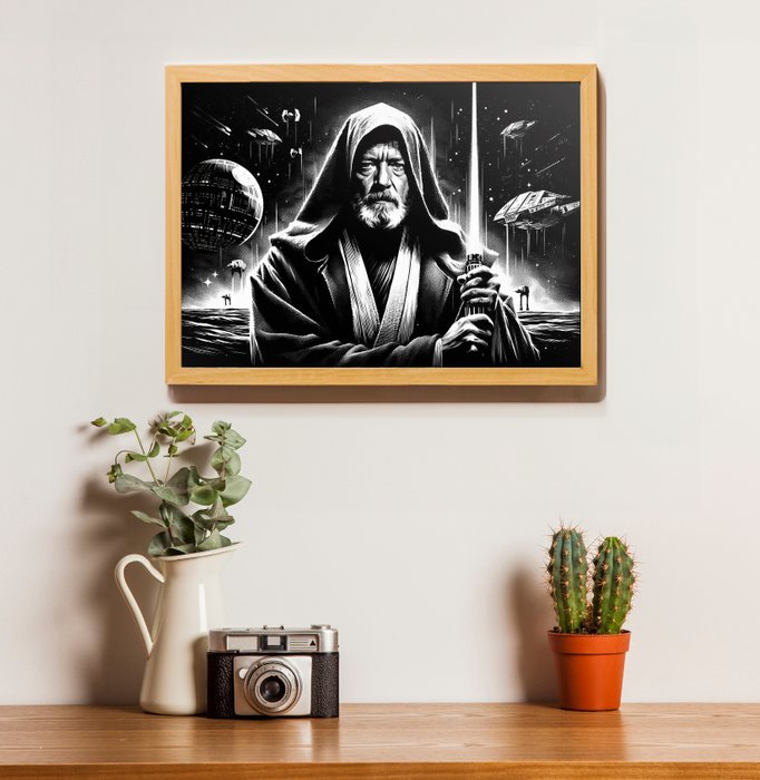 Henshin (Marco Celante) - 1 Giclée - Star Wars - Star Wars Tribute - Obi-Wan Kenobi - 2023